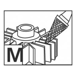 Борфреза твёрдосплавная конус MХ-M-D3х11х3мм, mte