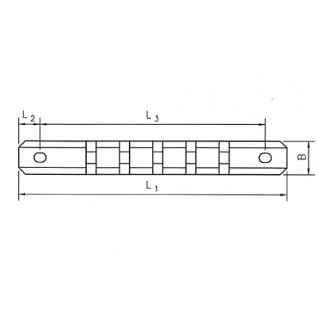 Кронштейн для головок 1/4"