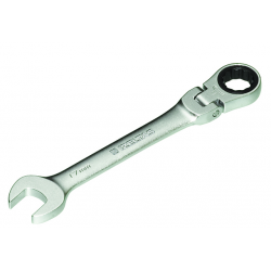 Ключ комбинированный трещоточный с шарниром