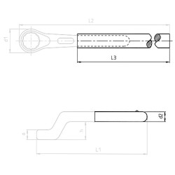 Удлинитель SW 60-95 860мм