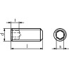 ВИНТ-УСТ-ПЛОСК-ISO4026-45H-IH6-M12X12