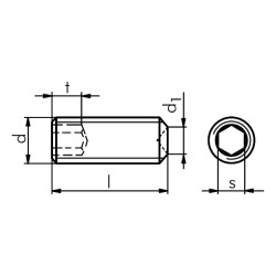 ВИНТ-УСТ-УГЛ-ISO4029-45H-IH5-M10X10