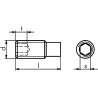 ВИНТ-УСТ-ЦИЛ-ISO4028-45H-IH10-M20X100