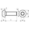 ВИНТ-П/КРУГЛ-ISO7380/1-010.9-IH6-(A2K)-M10X40