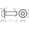 ВИНТ-П/КРУГЛ-ISO7380/2-010.9-IS4-(ZNBHL)-M6X10