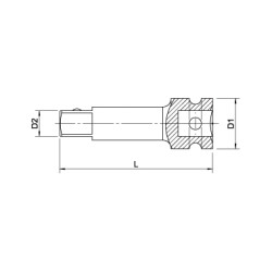 Удлинитель 3/4" L175мм