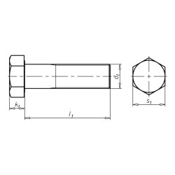 БОЛТ-6ГР-DIN960-8.8-WS19-(A2K)-M12X1,25X140