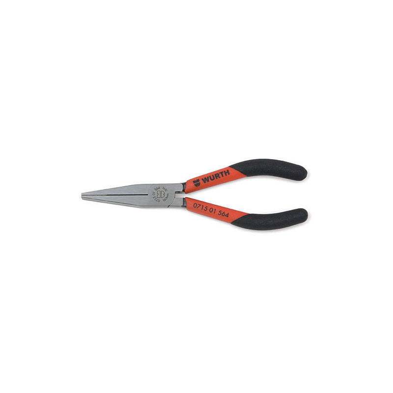 ТОНКОГУБЦЫ-BLACK/RED-L160MM ТОНКОГУБЦЫ-BLACK/RED-L160MM