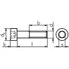 ВИНТ-ЦИЛИНДР-ISO4762-8.8-IH5-(A2K)-M6X30