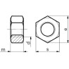 ГАЙКА-6ГР-DIN934-I8I-WS19-(A2K)-M12X1,25