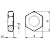 ГАЙКА-6ГР-НИЗК-DIN439-B-04-WS24-(A2K)-M16