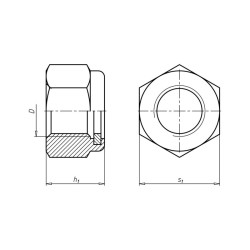 ГАЙКА-6ГР-СТОП-DIN982-8-WS10-(A2K)-M6