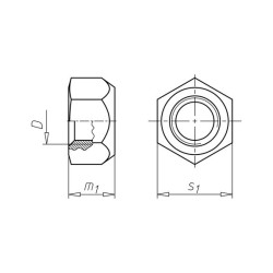 ГАЙКА-6ГР-СТОП-ISO7042-8-WS13-(A2K)-M8