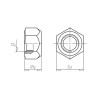 ГАЙКА-6ГР-СТОП-ISO7042-8-WS13-(A2K)-M8