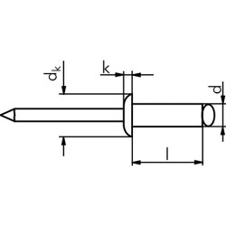 ЗАКЛ-П/КРУГЛ-ALU/ST-(-/A2K)-(3,5-5,5)-3,2X8