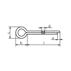 ШПЛИНТ-DIN94-(A2K)-6,3X90