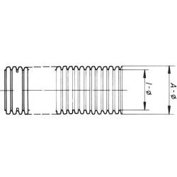 Трубка гофрированная -NW32