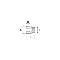 Головка-3/4"-усил.-дюйм-1.1/4"