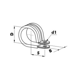 ХОМУТ-RSGU-DIN3016-EPDM-ЧЕРН-W15-D18