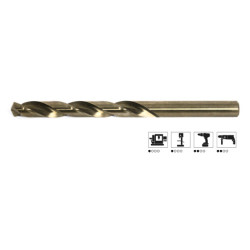 Сверло спиральное ц/x D12.0x151/101мм, DIN338 h8 5xD, HSSE-Co5 VA 130°, Ruko 215120
