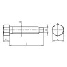 БОЛТ-6ГР-УСТ-DIN561-8.8-WS18-(A2K)-M16X90