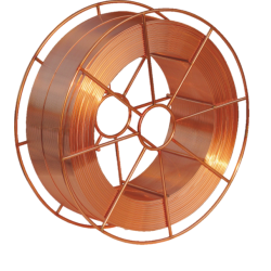 Проволока для сварки 1,0 мм 15 кг. На каркасе СВ-08Г2С-0
