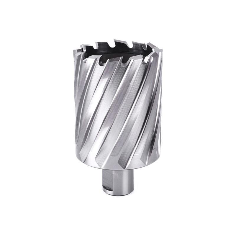 Сверло корончатое, HSS, D18мм, L55мм, Weldon19, ПРО 40101010 Сверло корончатое, HSS, D18мм, L55мм, Weldon19, ПРО 40101010