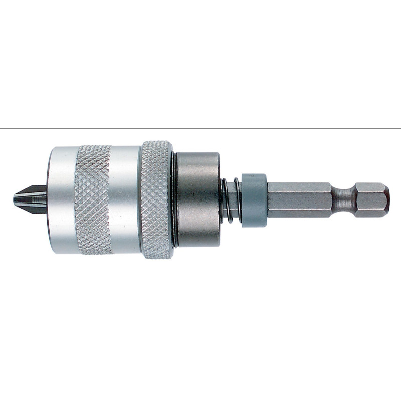 ДЕРЖАТЕЛЬ-БИТ-E6,3-1/4"-Б/ЗАЖ.-ОГРАН.ГЛУБИНЫ-1/4"-L79MM-Felo 05910390