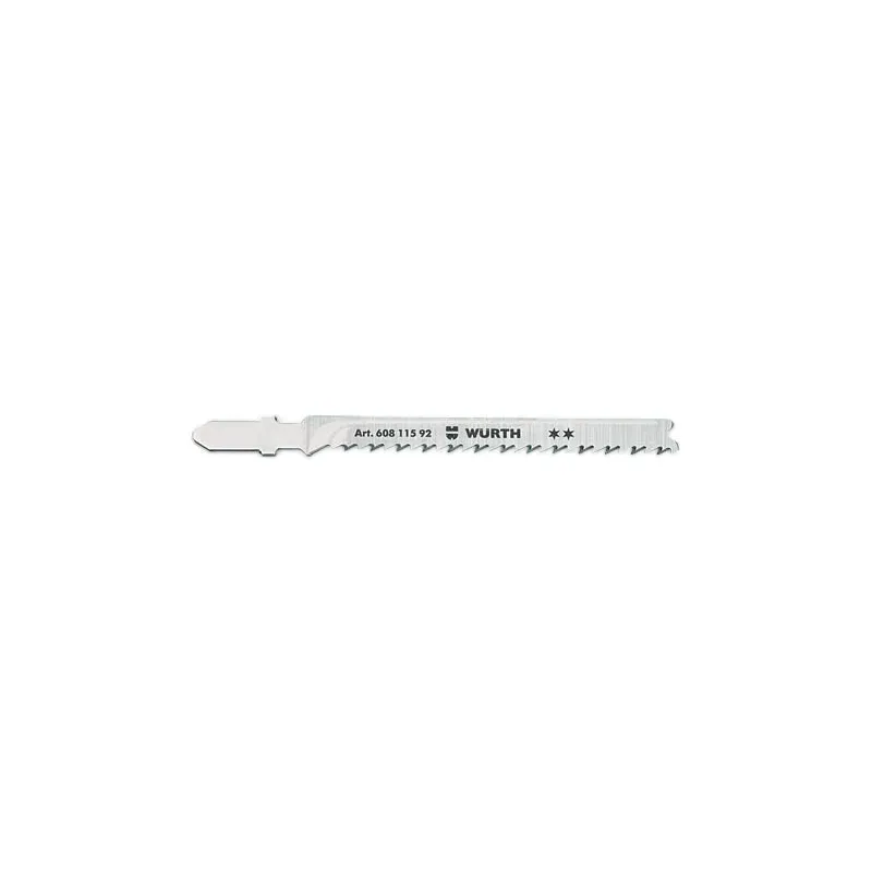 Пилка для лобзика по дереву, чистый рез (T101B) L100/75-5шт.