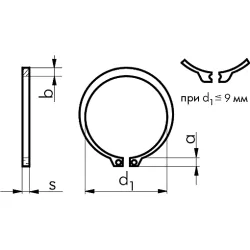 КОЛЬЦО-СТОП-ВАЛ-DIN471-A-115X4,0