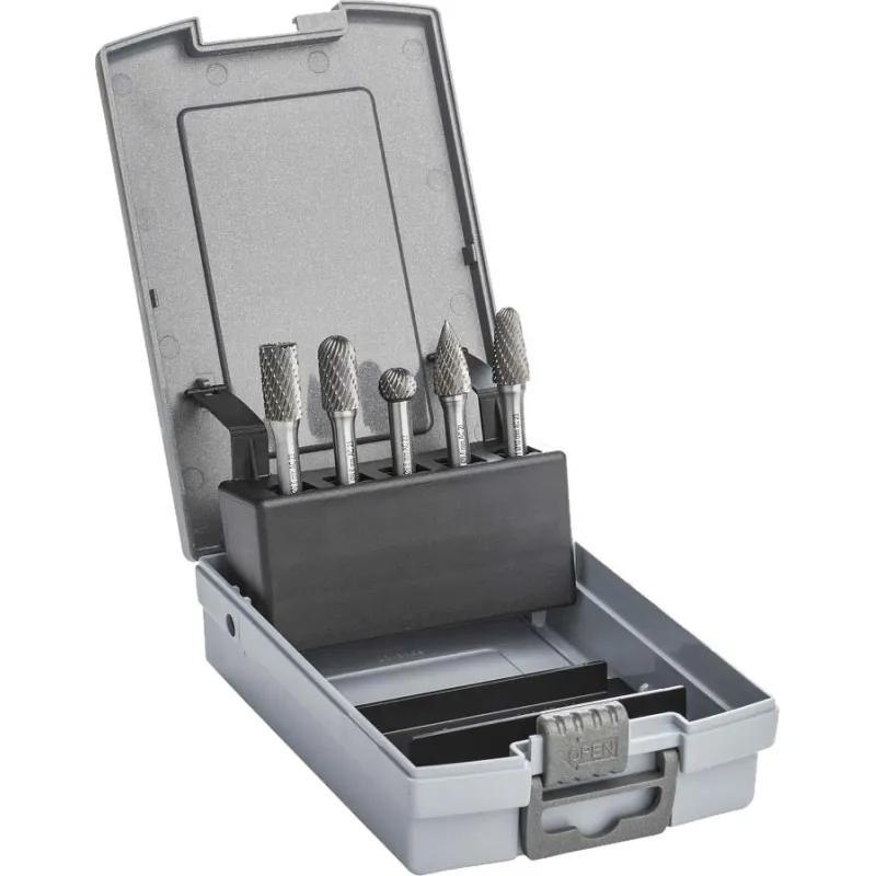 Набор борфрез твердосплавных D10мм, 5шт