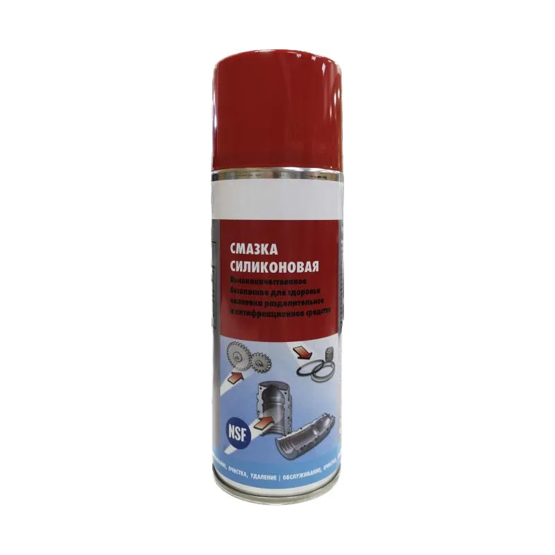 Смазка силиконовая LIKSOL SILICONE FLUID NSF H1, спрей 400мл Смазка силиконовая LIKSOL SILICONE FLUID NSF H1, спрей 400мл