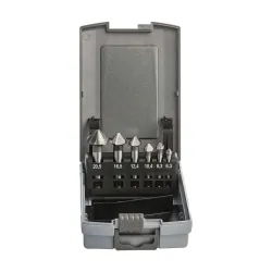 НАБОР ЗЕНКОВОК D(6.3-20.5)ММ, HSSCO5 DIN335C, 6ШТ-mte