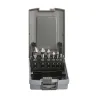 НАБОР ЗЕНКОВОК D(6.3-20.5)ММ, HSSCO5 DIN335C, 6ШТ-mte