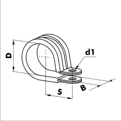 ХОМУТ-RSGU-DIN3016-EPDM-ЧЕРН-W15-D12