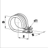 ХОМУТ-RSGU-DIN3016-EPDM-ЧЕРН-W15-D12