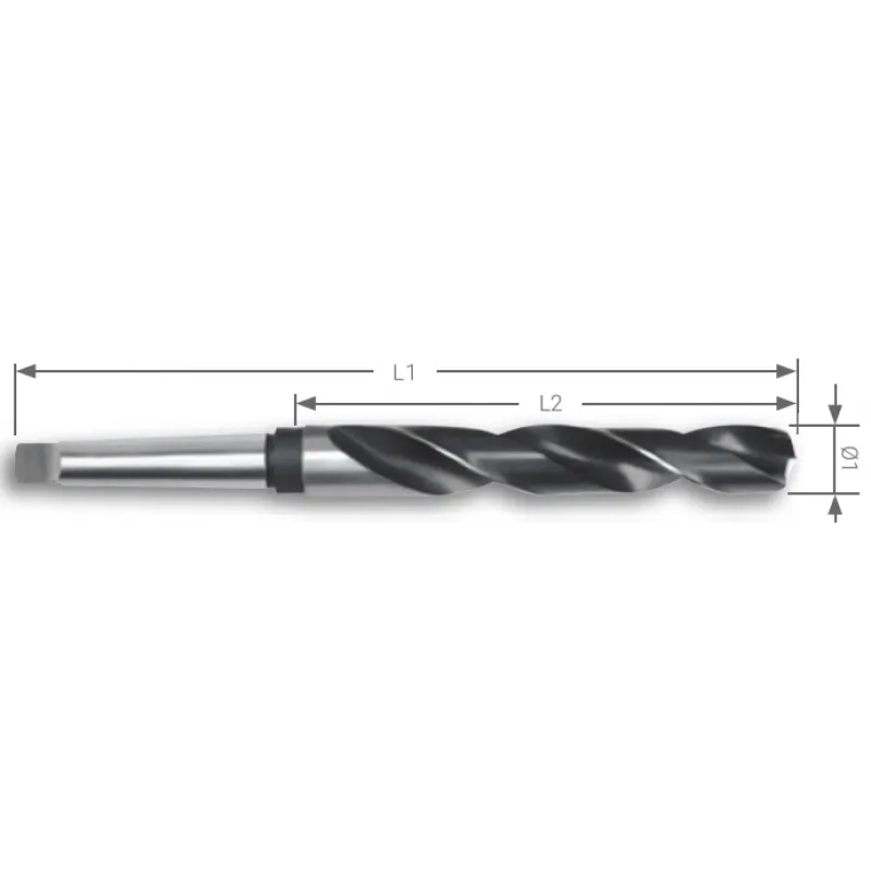 Сверло спиральное к/х D35.0х339/190мм, HSS, 118°, DIN345, KM4