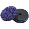 Круг зачистной нейлоновый D75х15хRoloc, фиолетовый (очень грубый), карбид кремния, GT 11266