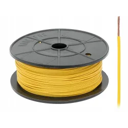 Провод WE AUTO, 1х4,00мм, жёлтый, бухта