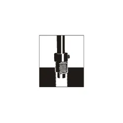 Вставка резьбовая М20х2.5, L=2хD, нерж., DIN8140S, V-COIL Voelkel 07439