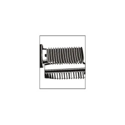 Вставка резьбовая М20х2.5, L=2хD, нерж., DIN8140S, V-COIL Voelkel 07439