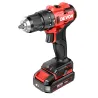 Аккумуляторная дрель шуруповёрт DEVON 5210-Li-20/ brushless / 55Hm / 20V / с З/У и АКБ- 2шт., (2Ah), сумка