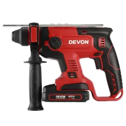 DEVON набор № 7 - Аккумуляторный Перфоратор 5401-Li-20RH -1/ АКБ 5150-Li-20-50 -2/ З.У. 5339-Li-20F - 1/ Soft bag D-B31-1