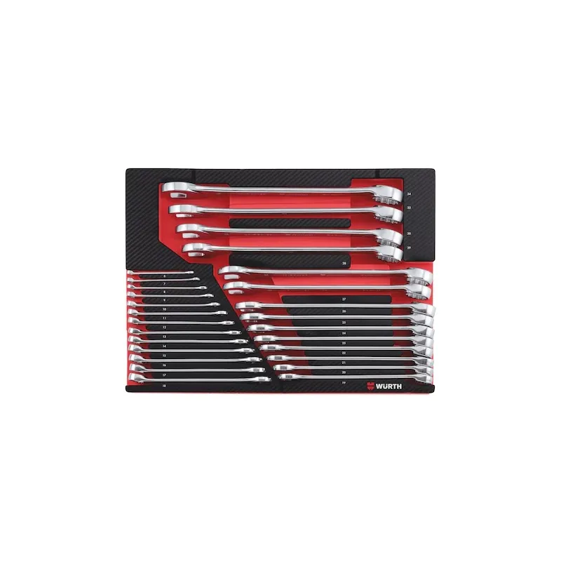 Набор ключей комб. 6-34 мм, 27 шт. ZEBRA