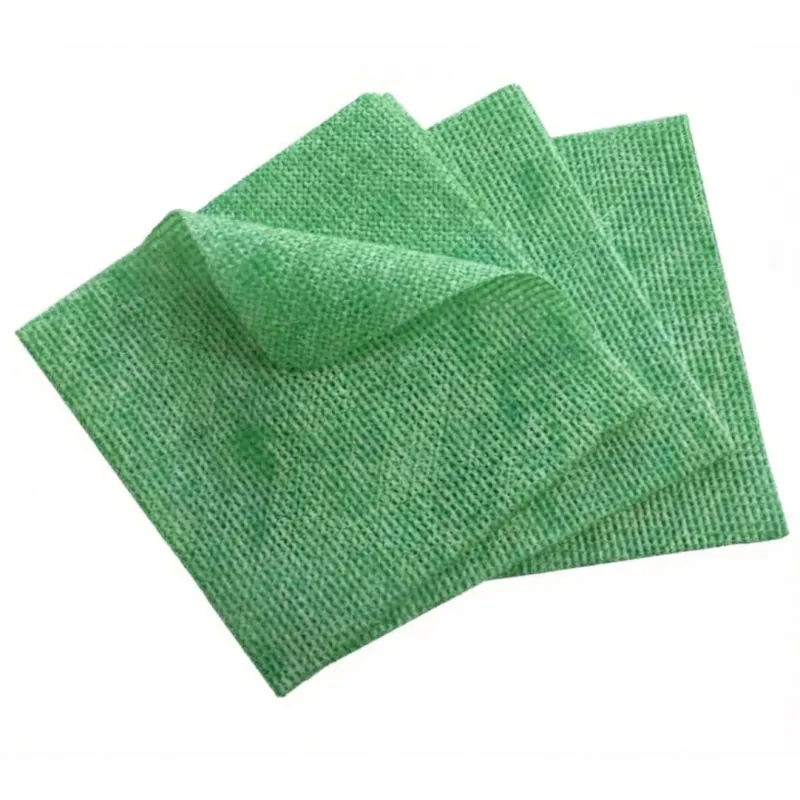 Салфетка из нетканого материала 35х40см, 50 шт в упаковке. Цвет Зелёный