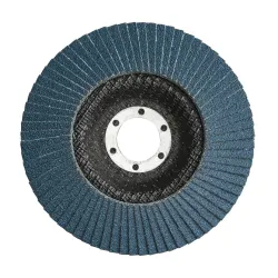 Круг лепестковый торцевой изогнутый КЛТ2-D125х22.2мм, сталь/нержавейка, 90лепестков, ZC80, mte