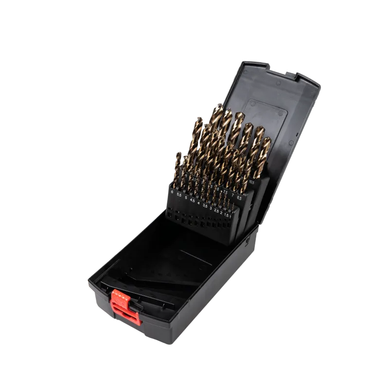 Набор сверл спиральных D1-13мм, HSCO, D338W, 25шт, WR