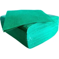 Салфетка из нетканого материала 35х40см, 50 шт в упаковке. Цвет Зелёный