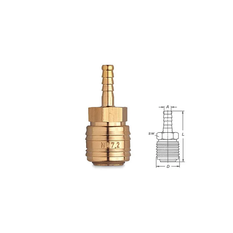 Муфта быстроразъёмная штуцер 10 мм