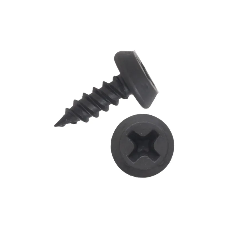 Саморез с трапециевидной головкой, острый РН2, фосфатированный, 3.9X11